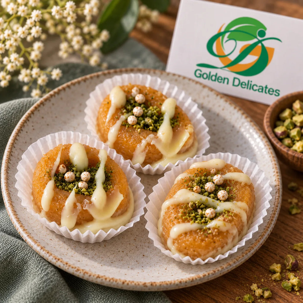 Golden Amandel-Abrikoos Bites