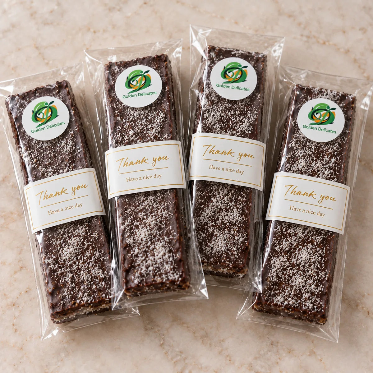 Golden Date Coconut Bar