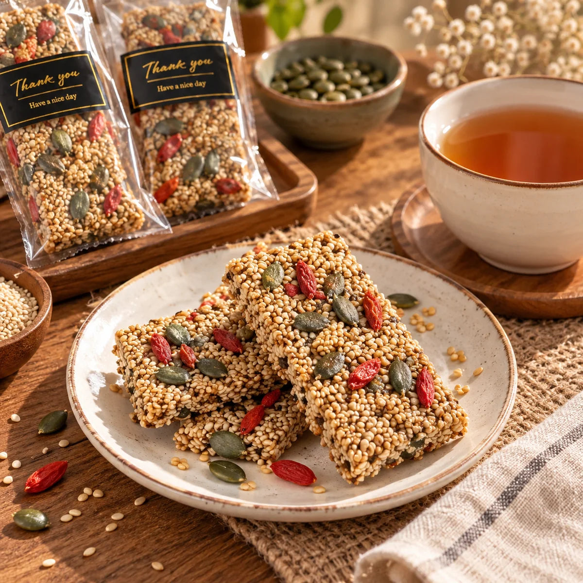 Golden Sesame Crunch