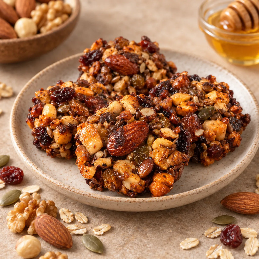 Golden Nut Bites