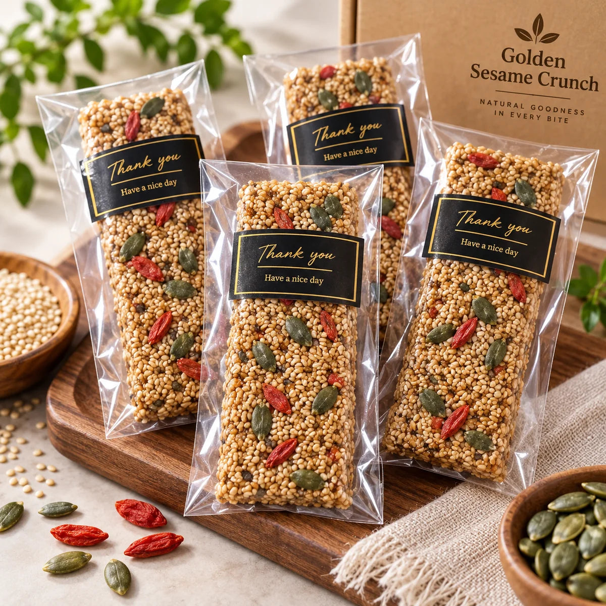 Golden Sesame Crunch