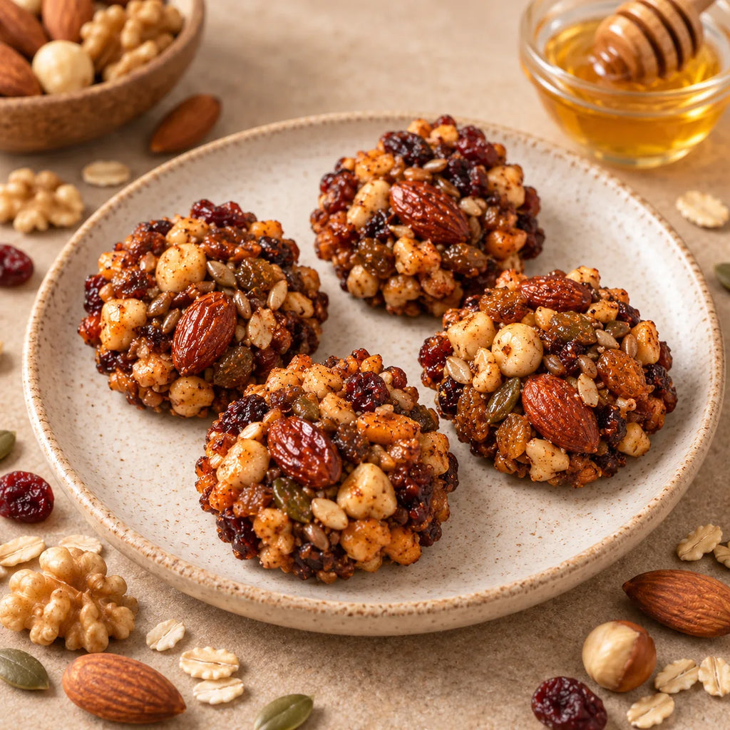 Golden Nut Bites