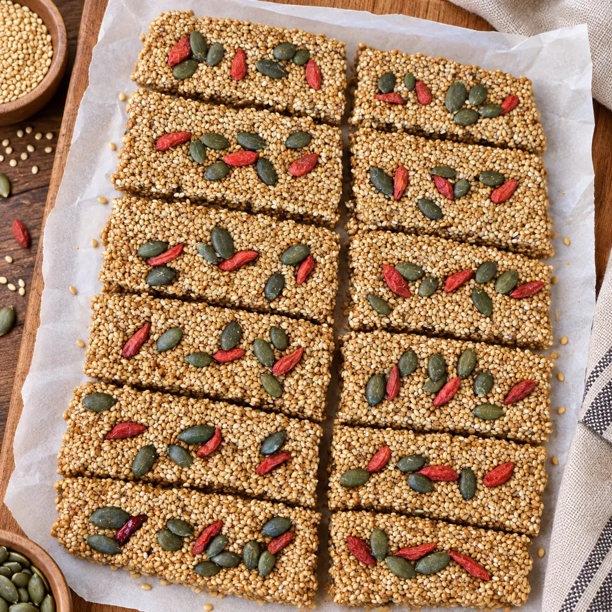 Golden Sesame Crunch
