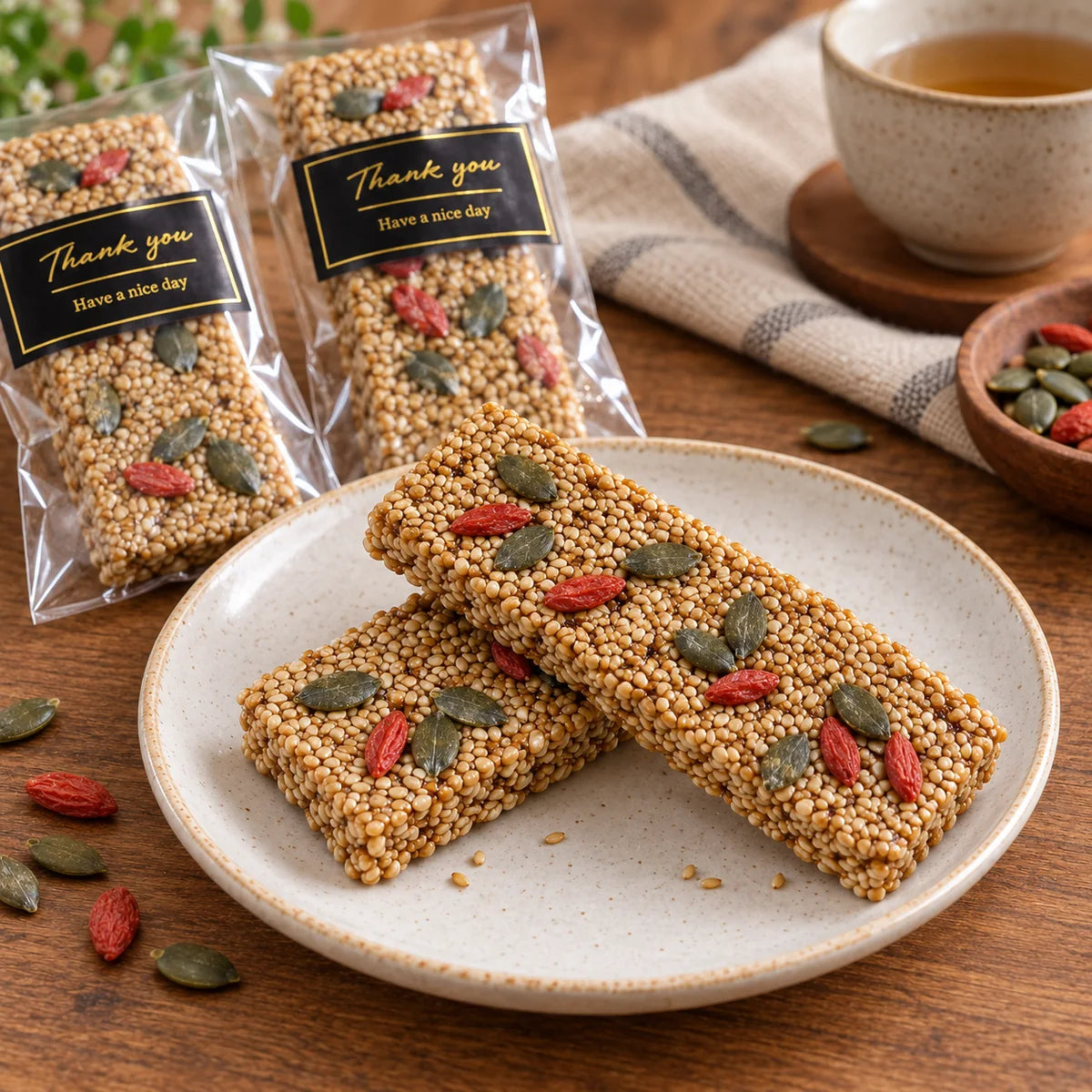 Golden Sesame Crunch