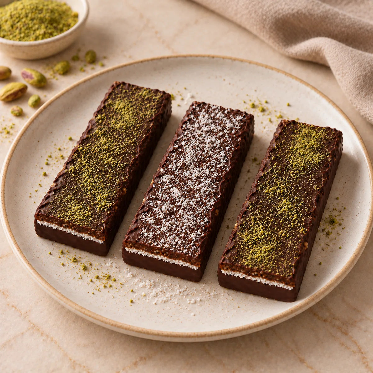 Golden Date Coconut Bar