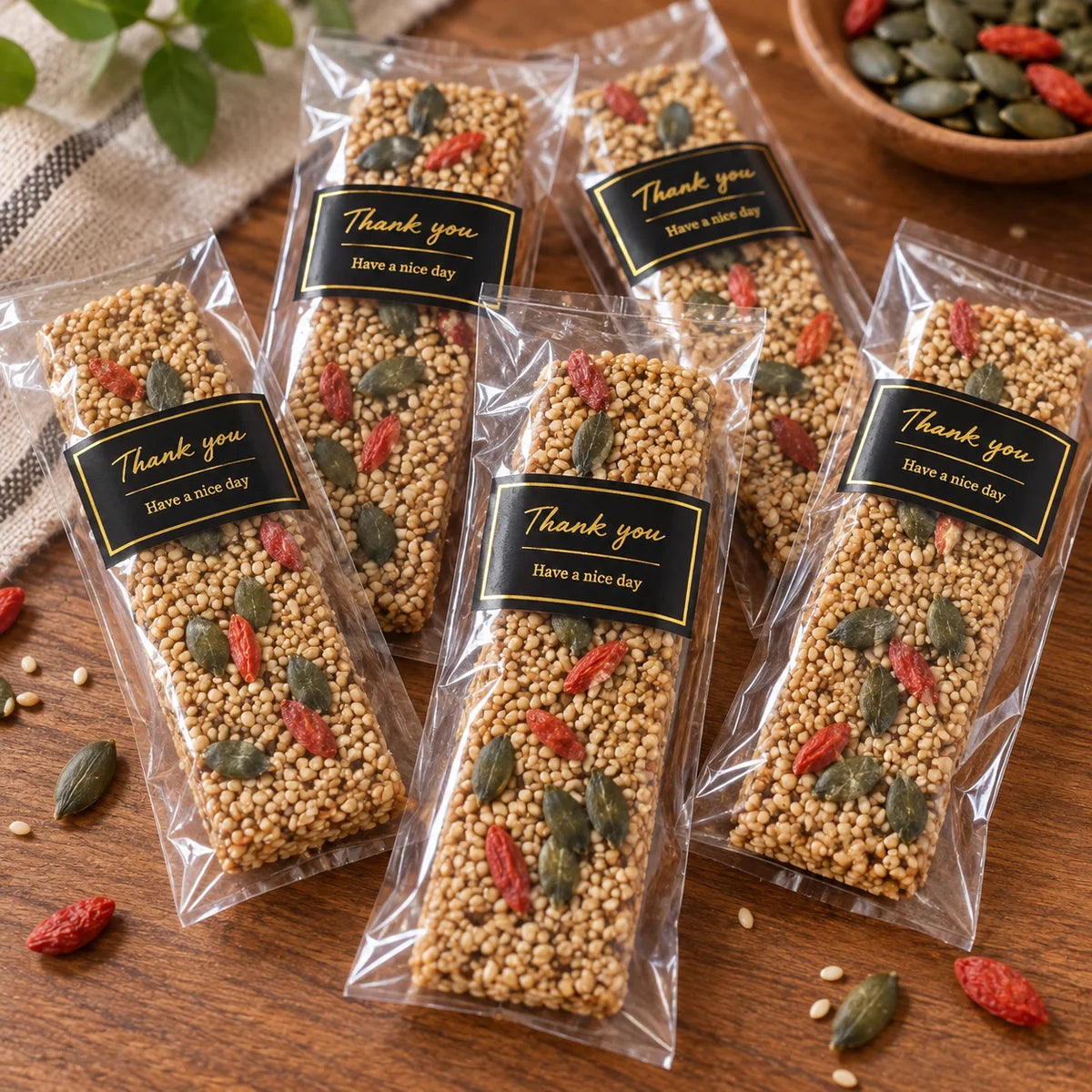 Golden Sesame Crunch
