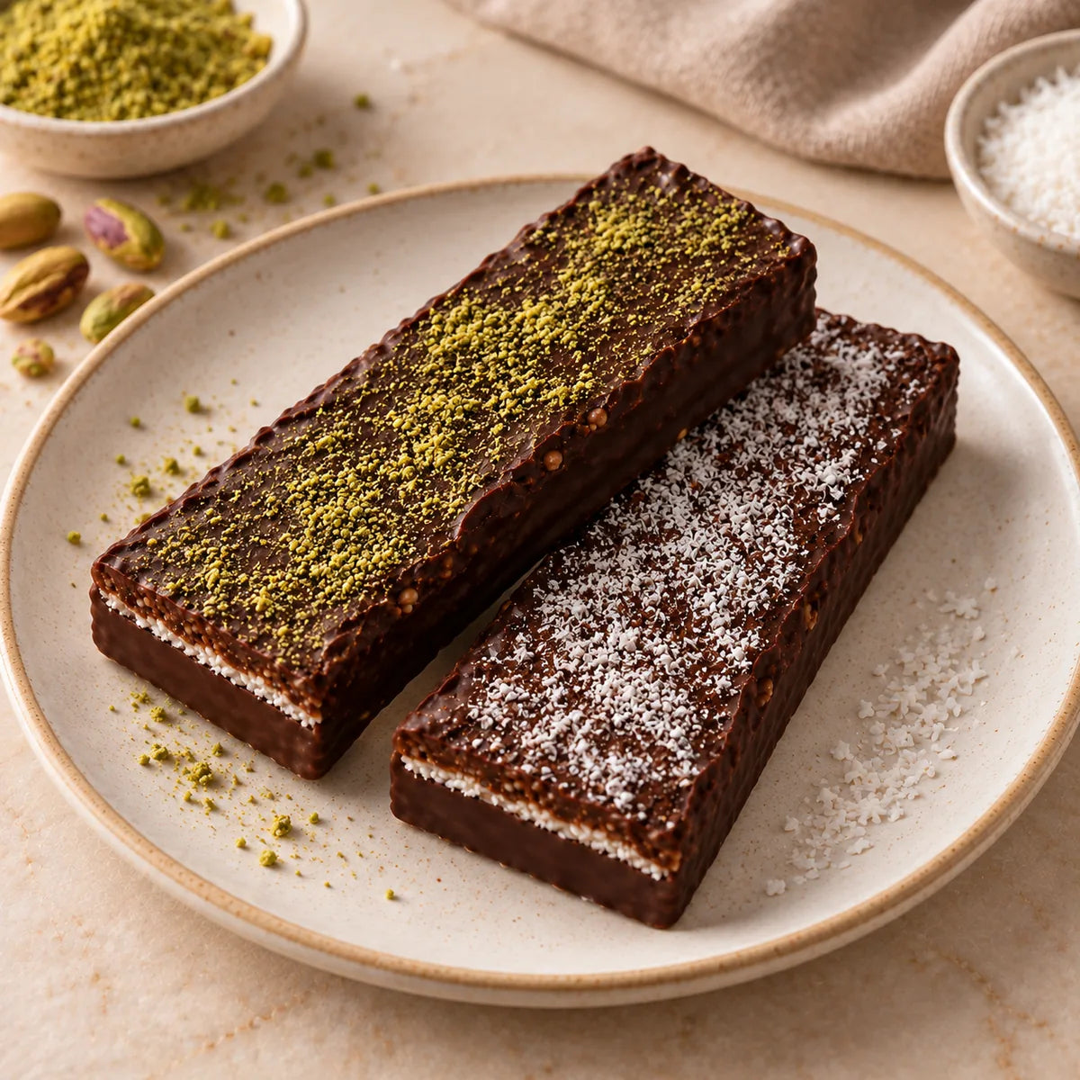Golden Date Coconut Bar