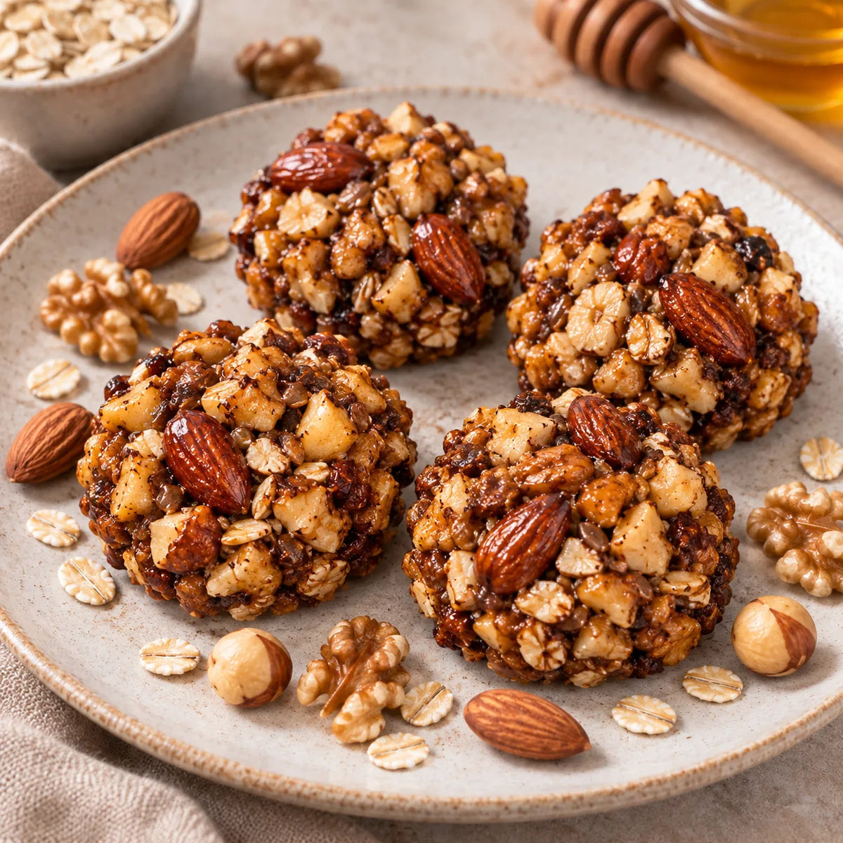 Golden Nut Bites