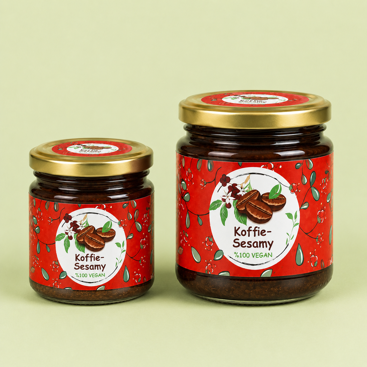 Koffie–Sesampasta