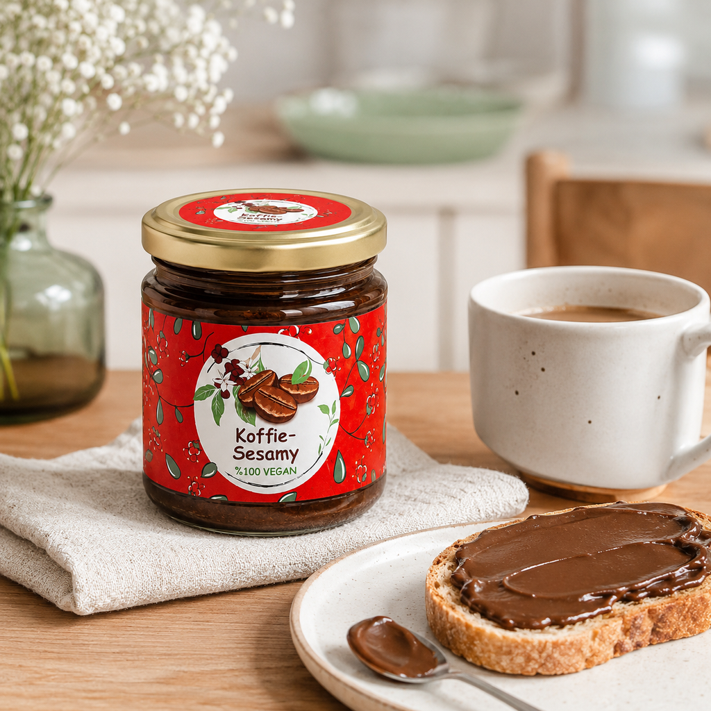 Koffie–Sesampasta