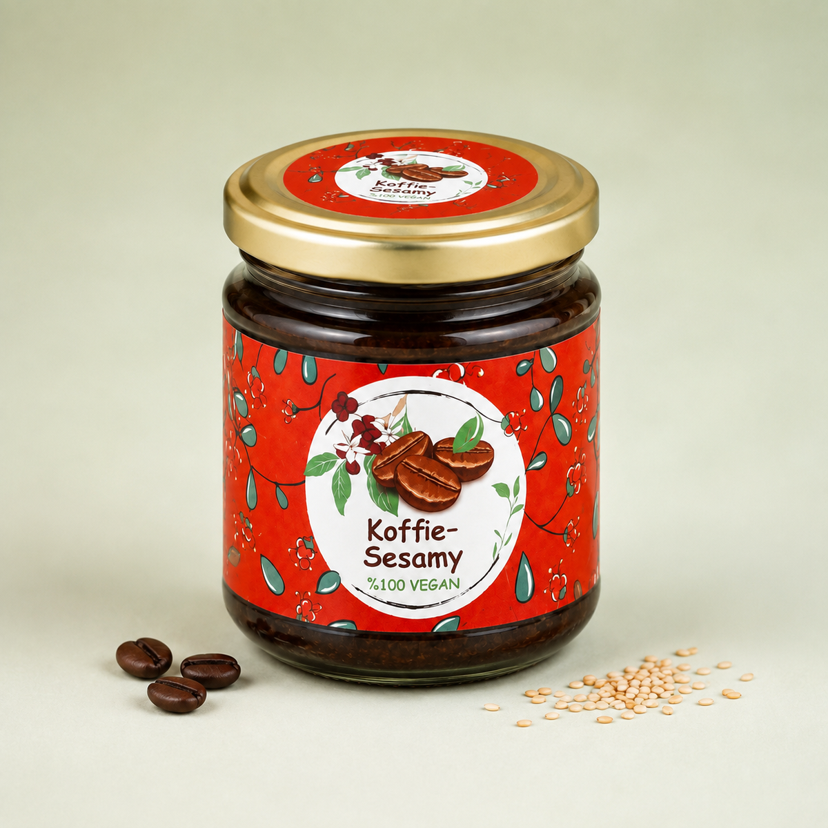 Koffie–Sesampasta